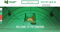 Desktop Screenshot of emeraldkingdomgreenhouse.com